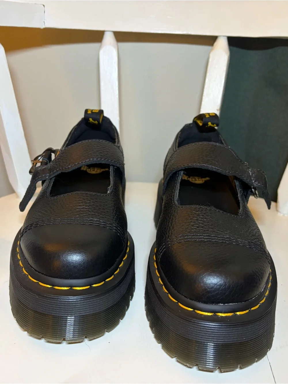 Dr. Martens Addina Flower Platform Mary Janes
